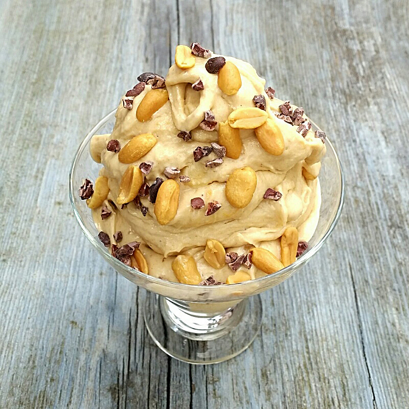 nicecream, vegan ice cream, almond-peanut_nicecream